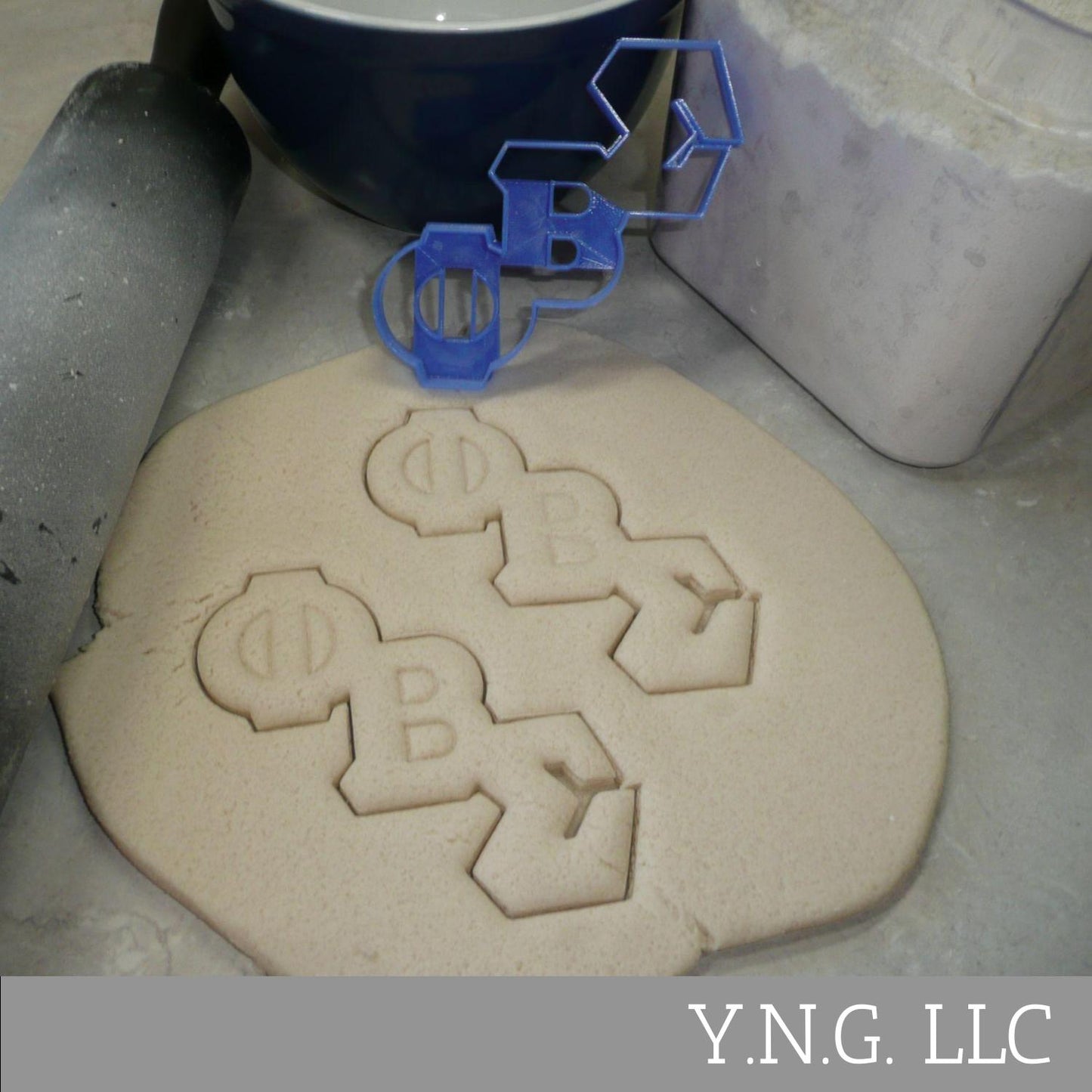 Phi Beta Sigma Letters Fraternity Cookie Cutter Made In USA PR3510
