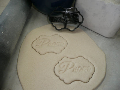 Prom 1 Word High School Formal Dance Cookie Cutter Made In USA PR3513