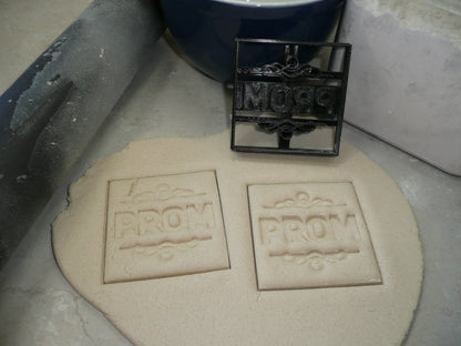 Prom 2 Word High School Formal Dance Cookie Cutter Made In USA PR3514