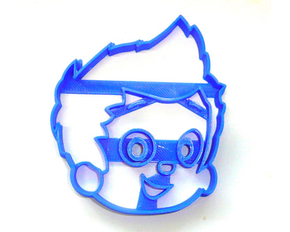 Gil Bubble Guppies Face Merperson Cartoon Character Cookie Cutter USA PR3544