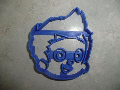 Gil Bubble Guppies Face Merperson Cartoon Character Cookie Cutter USA PR3544