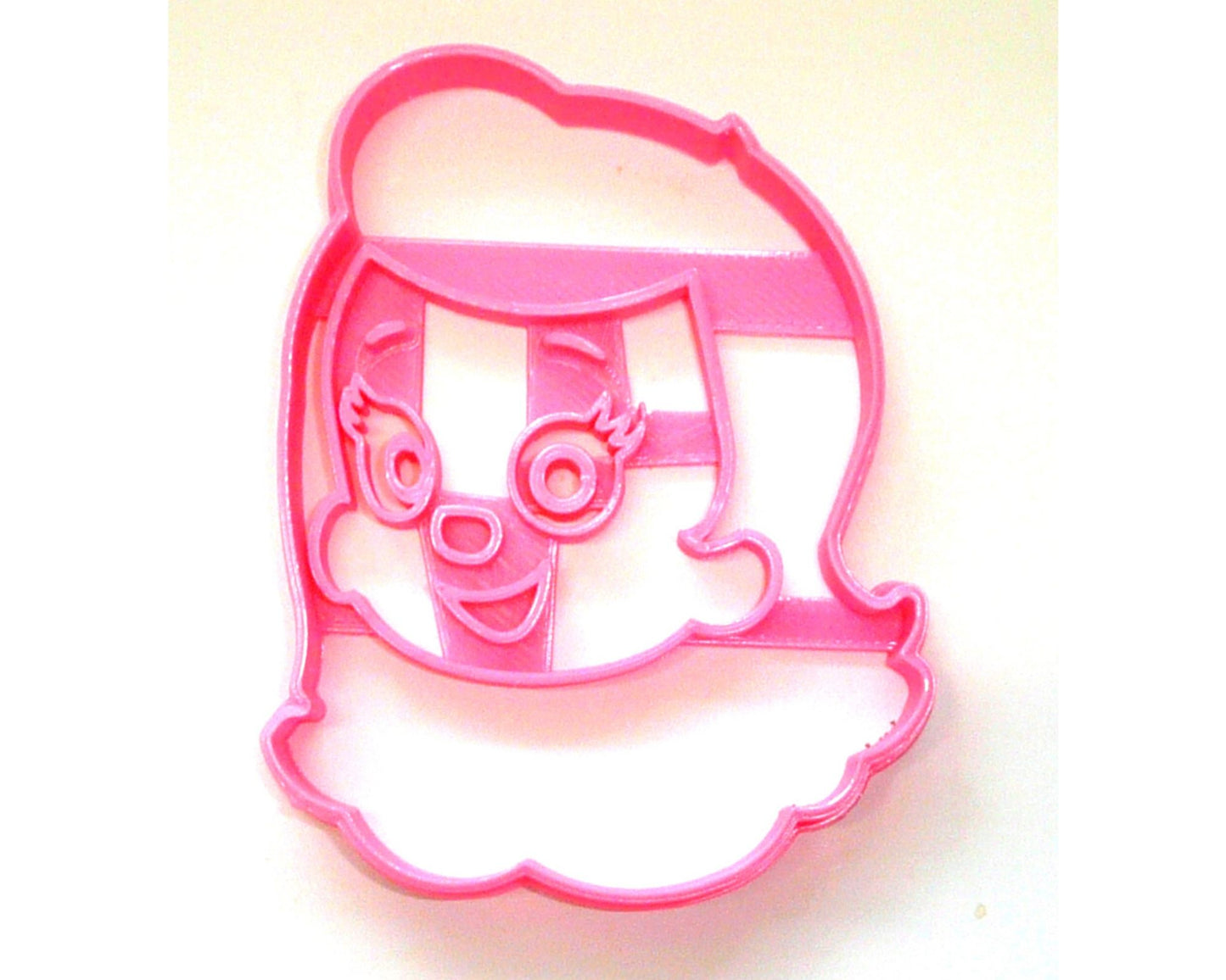 Molly Bubble Guppies Face Merperson Cartoon Character Cookie Cutter USA PR3547