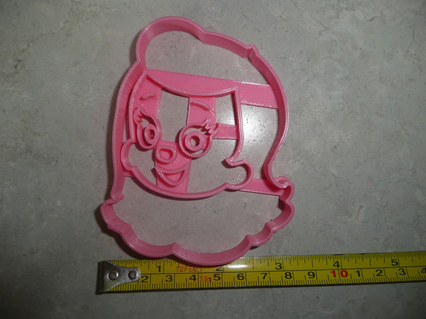 Molly Bubble Guppies Face Merperson Cartoon Character Cookie Cutter USA PR3547