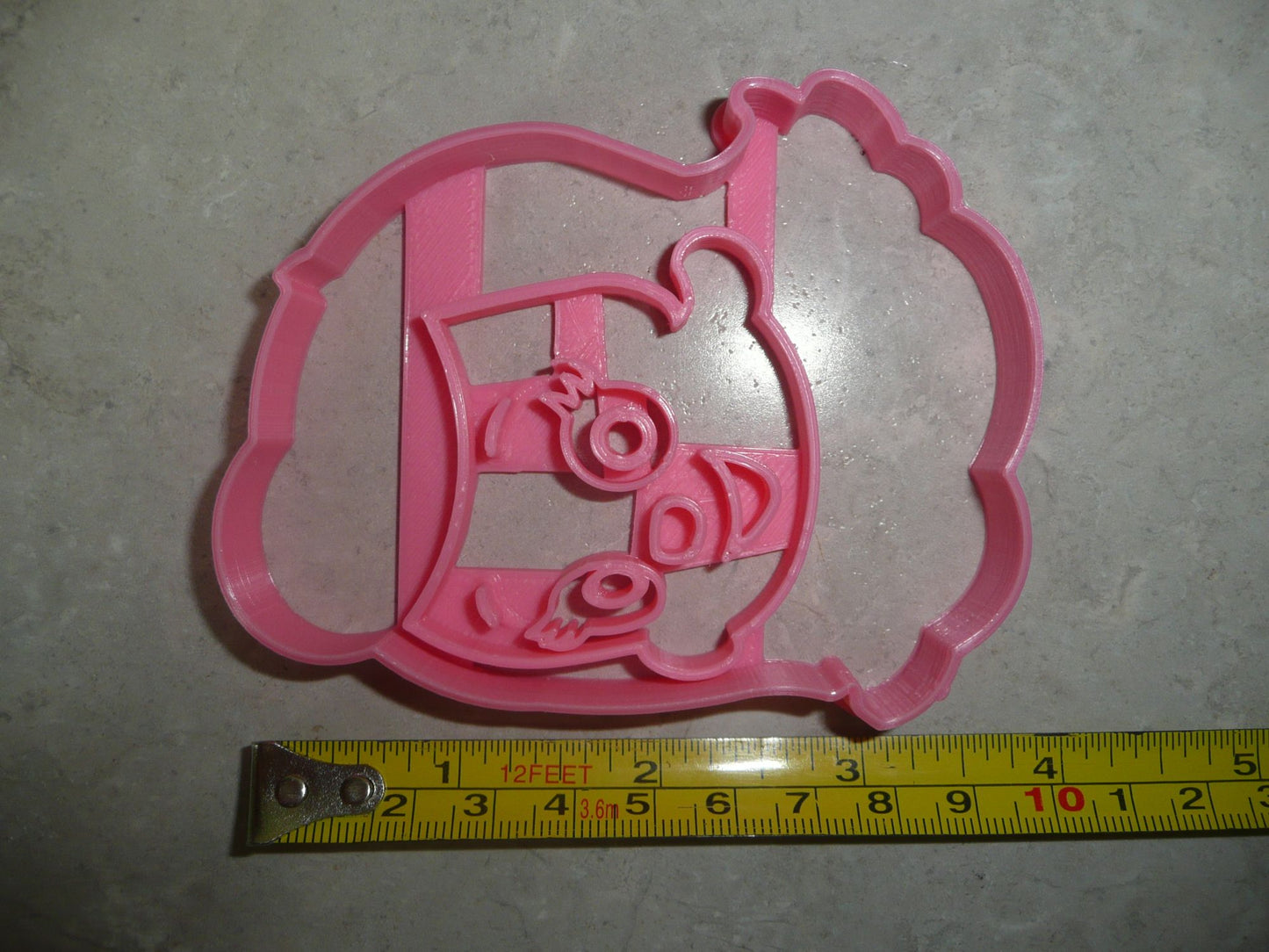 Molly Bubble Guppies Face Merperson Cartoon Character Cookie Cutter USA PR3547