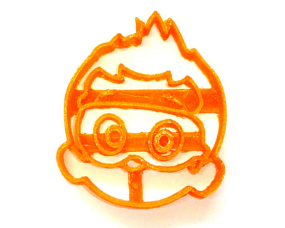 Nonny Bubble Guppies Face Merperson Cartoon Character Cookie Cutter USA PR3548