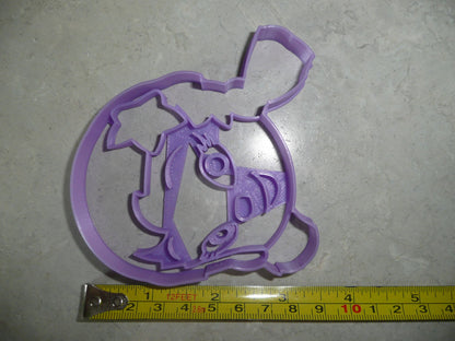 Oona Bubble Guppies Face Merperson Cartoon Character Cookie Cutter USA PR3549