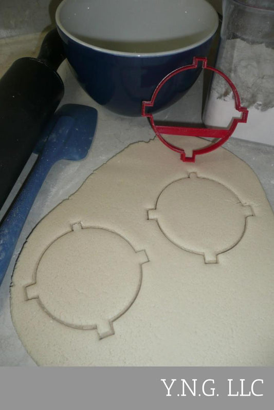 Hunting Target Or Scope Reticle Outline Outdoors Hobby Cookie Cutter USA PR3622
