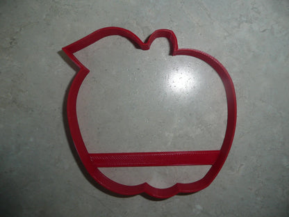 Apple With Leaf Outline Orchard Picking Tree Fruit Food Cookie Cutter USA PR3631