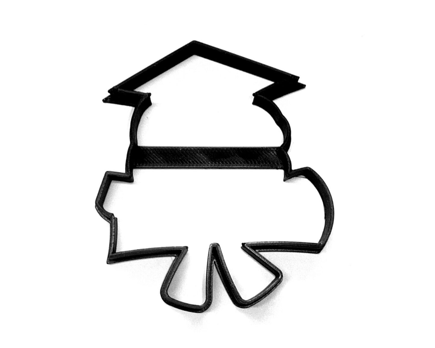 Graduate With Diploma Outline Grad Degree Graduation Cookie Cutter USA PR3646