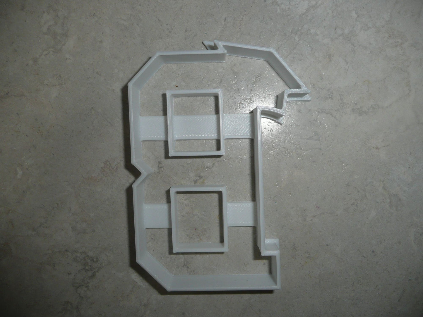 Block Letter B with Graduation Cap School Cookie Cutter USA PR3723