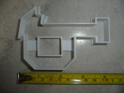 Block Letter P with Graduation Cap School Cookie Cutter USA PR3737