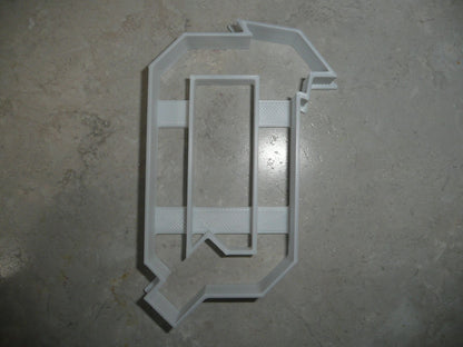 Block Letter Q with Graduation Cap School Cookie Cutter USA PR3738