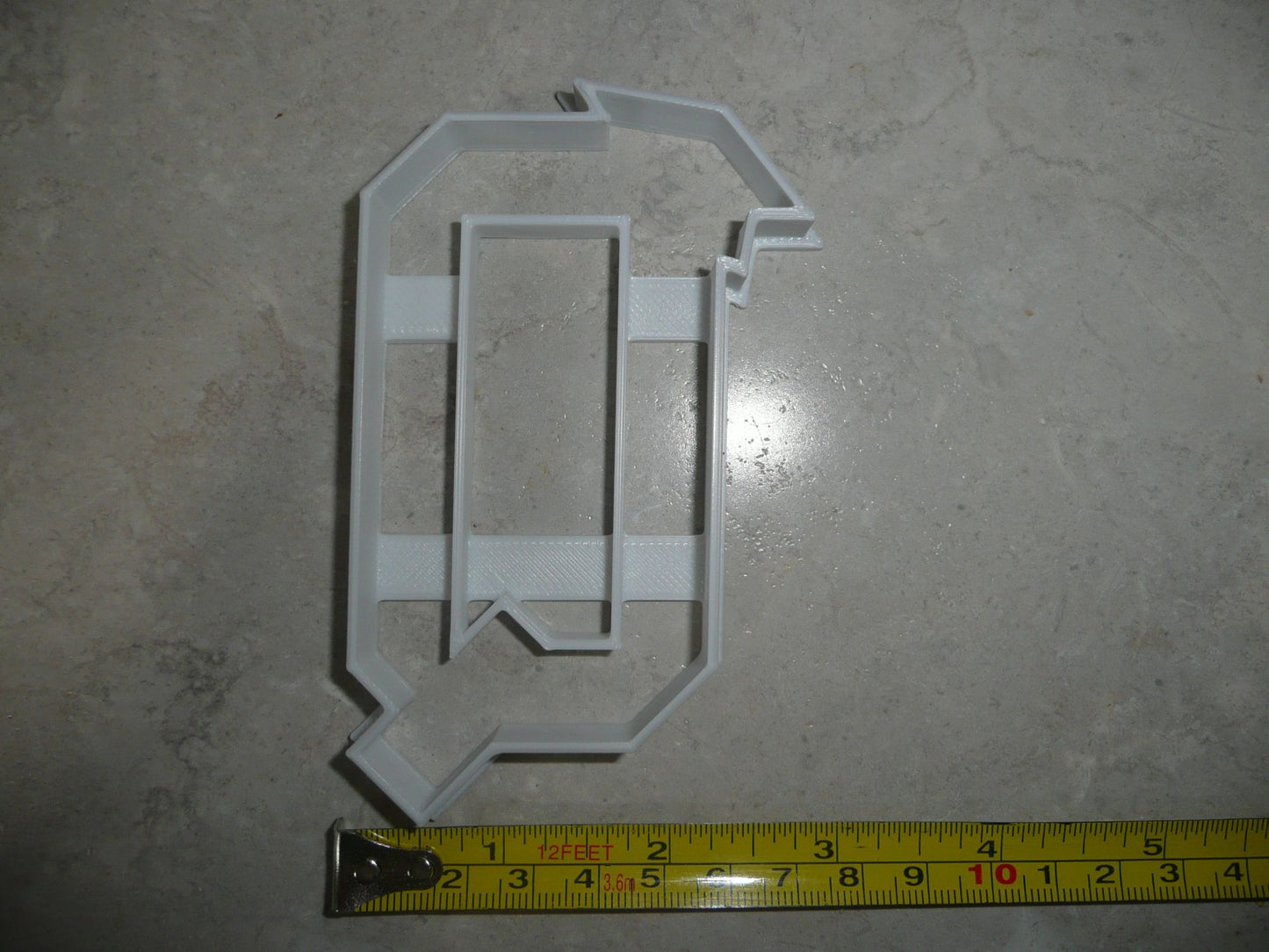 Block Letter Q with Graduation Cap School Cookie Cutter USA PR3738