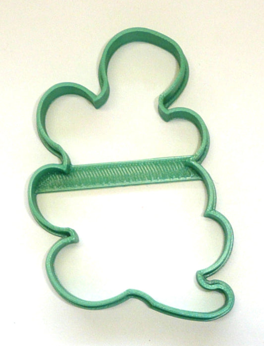6x Plant Outline Houseplant Fondant Cutter Cupcake Topper 1.75 Inch USA FD3756