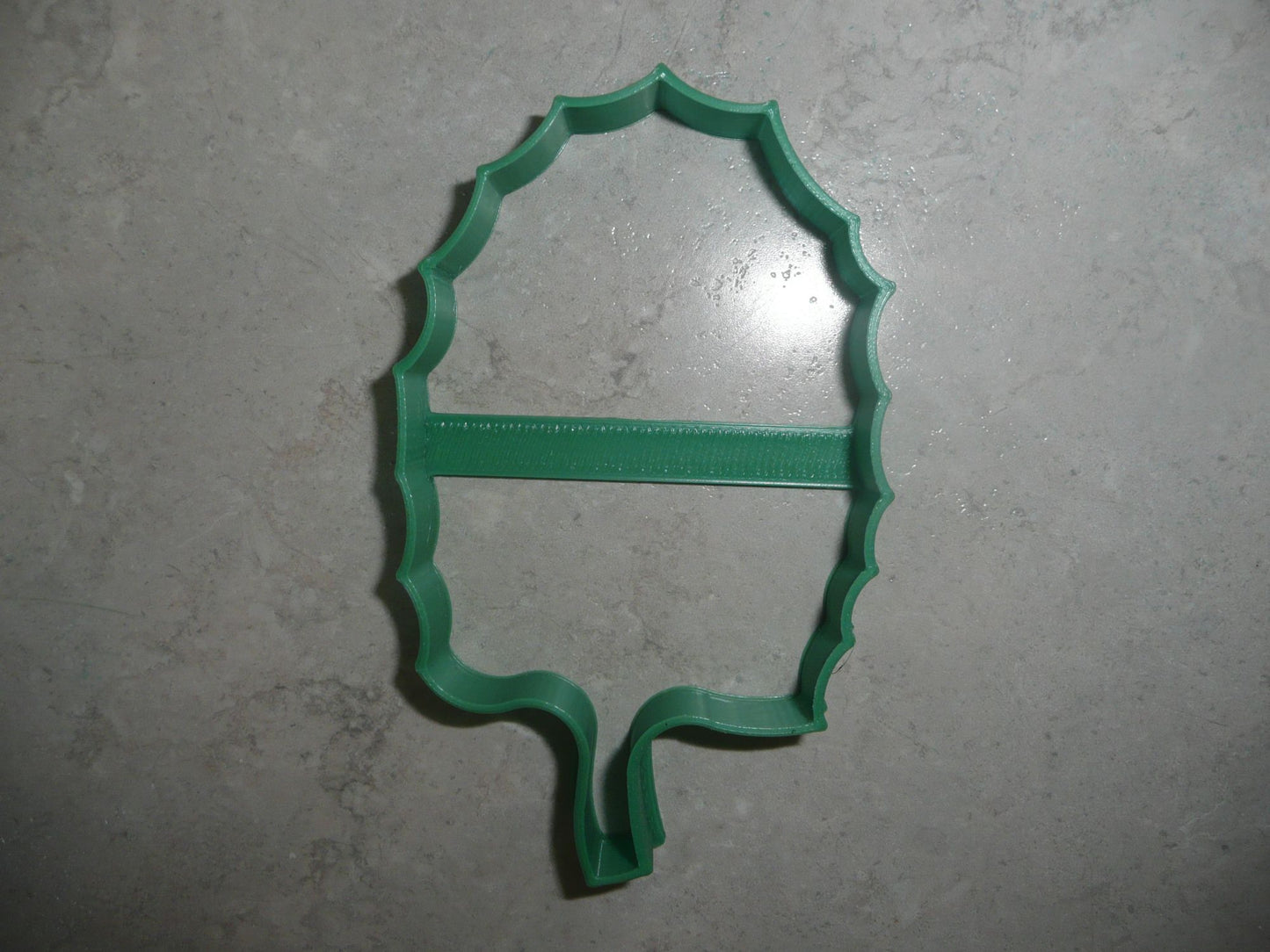 6x Tropical Palm Leaf Outline Fondant Cutter Cupcake Topper 1.75 Inch FD3760