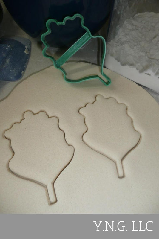 Leaf With Berries Outline Berry Leaves Plant Tree Shrub Cookie Cutter USA PR3762