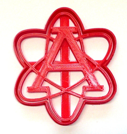 6x Annadale HS Atoms Fondant Cutter Cupcake Topper Size 1.75 Inch USA FD3775