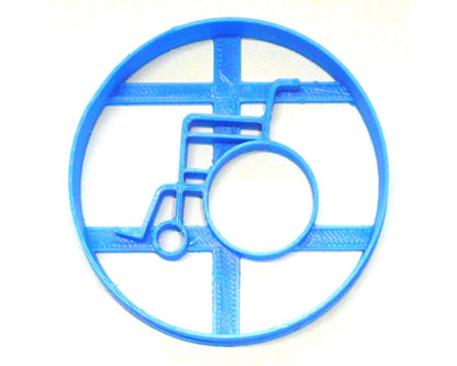 Wheelchair Medical Device Healing Healthcare Cookie Cutter USA PR3791