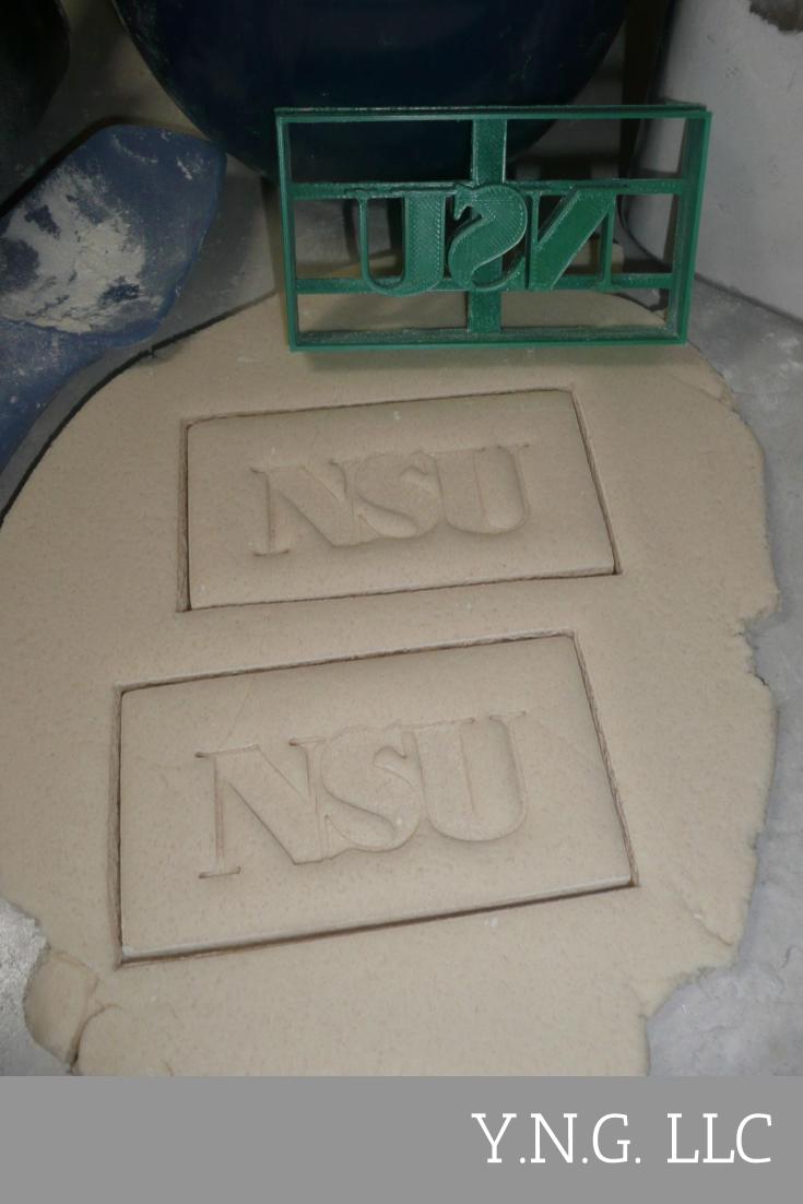 Norfolk State University NSU Spartans College Cookie Cutter USA PR3796
