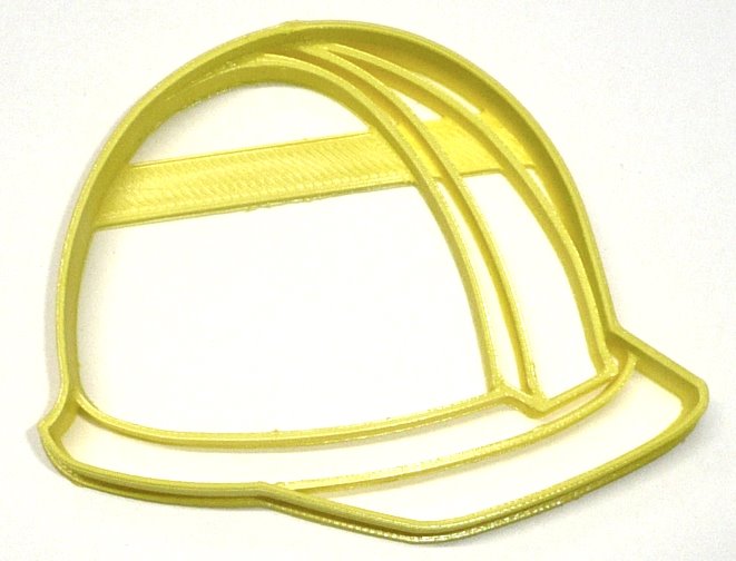 Construction Hard Hat Detailed Head Protection Cookie Cutter USA PR3799