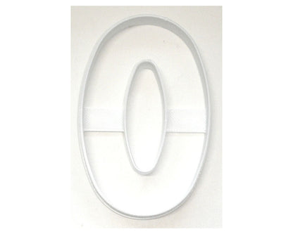 Number Zero 0 Birthday Anniversary Large Size 4" Cookie Cutter USA PR3800