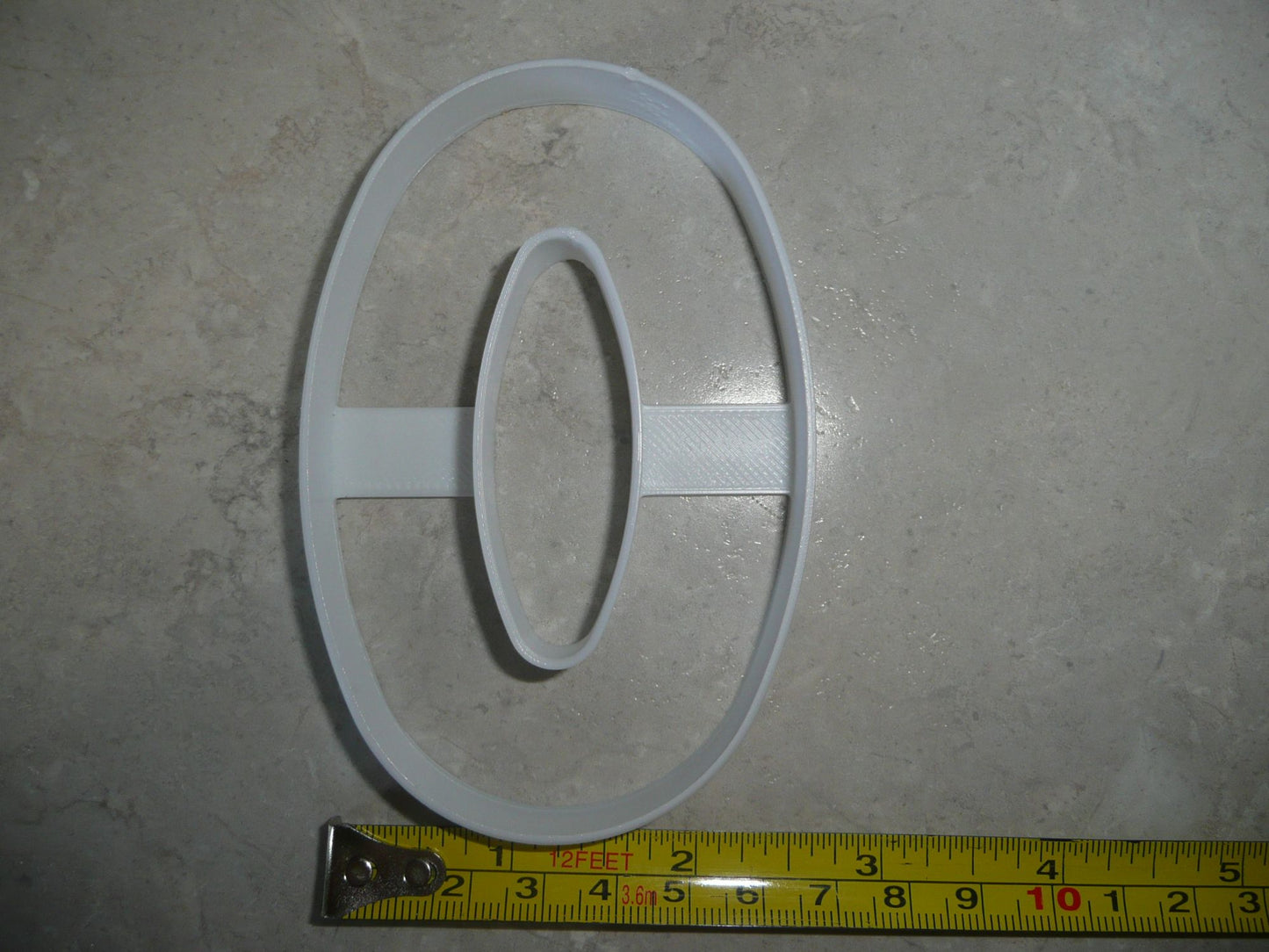 Number Zero 0 Birthday Anniversary Large Size 4" Cookie Cutter USA PR3800