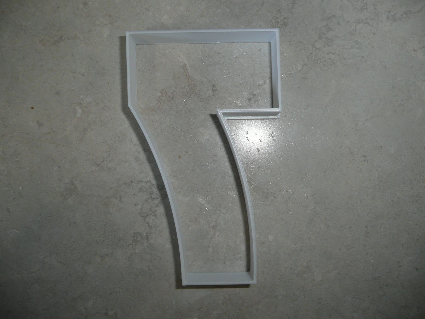 Number Seven 7 Birthday Anniversary Large Size 4" Cookie Cutter USA PR3807