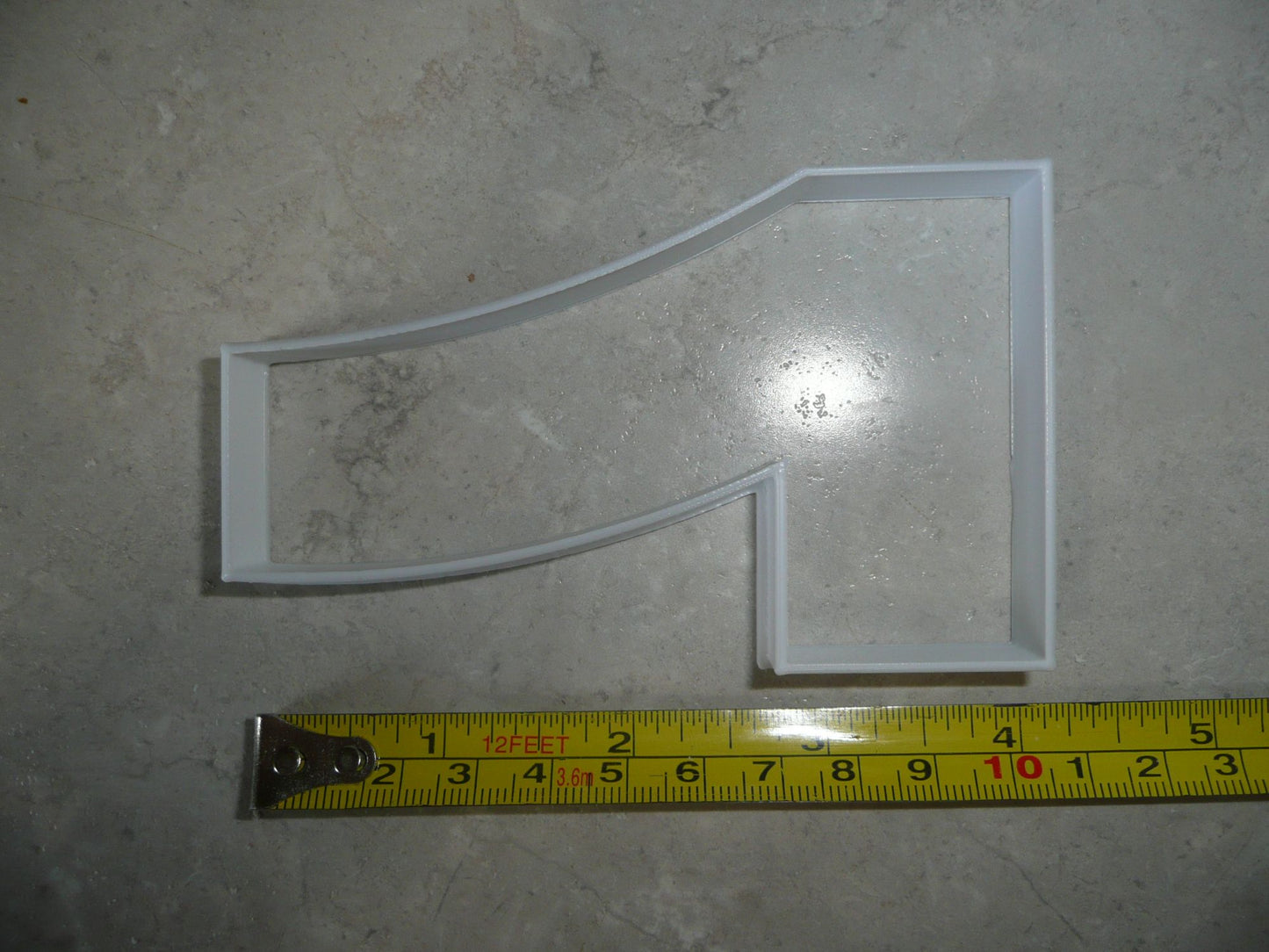 Number Seven 7 Birthday Anniversary Large Size 4" Cookie Cutter USA PR3807