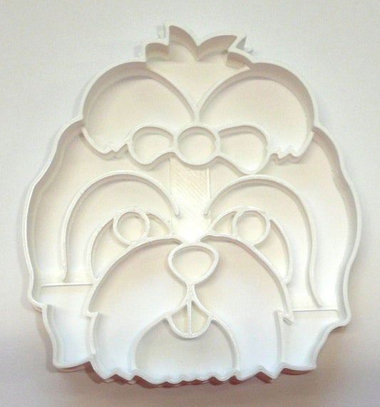 6x Shih Tzu Dog Fondant Cutter Cupcake Topper 1.75 IN USA FD3841