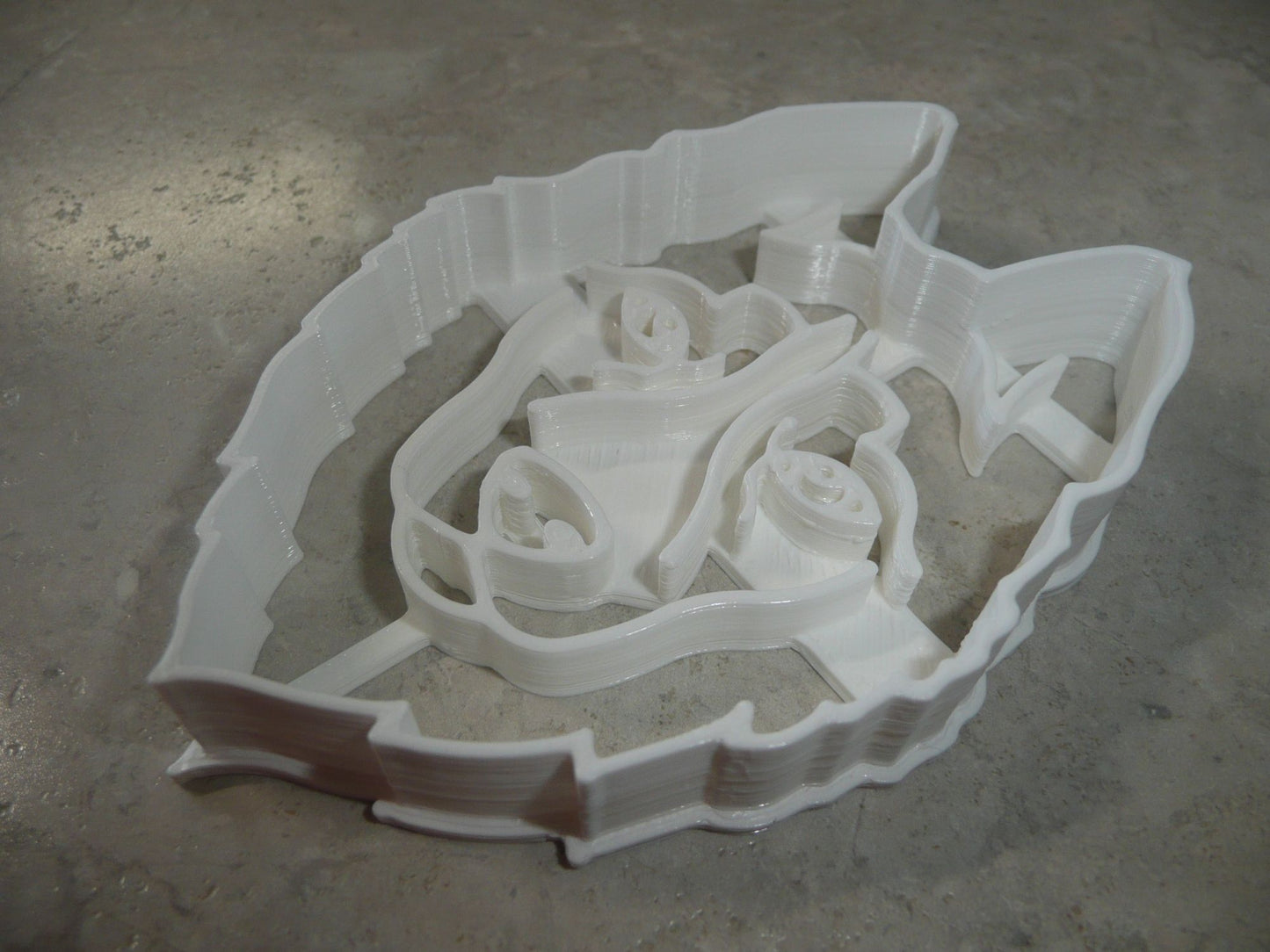 Husky Dog Face Detailed Double Coat Working Sled Breed Cookie Cutter USA PR3851