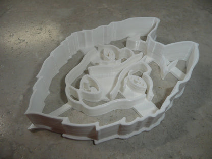 Husky Dog Face Detailed Double Coat Working Sled Breed Cookie Cutter USA PR3851