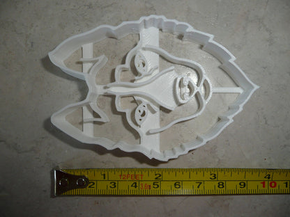 Husky Dog Face Detailed Double Coat Working Sled Breed Cookie Cutter USA PR3851
