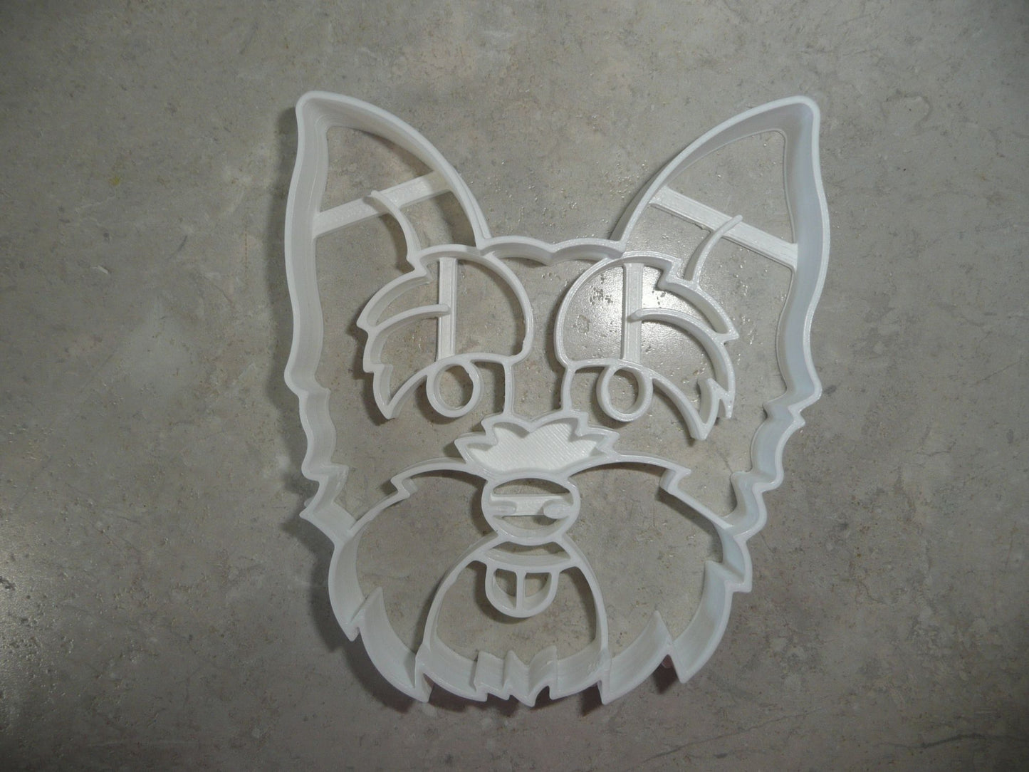 Yorkshire Terrier Dog Face Detailed Toy Breed Cookie Cutter USA PR3854