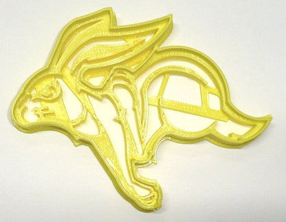 6x SD State Univ Jackrabbits Fondant Cutter Cupcake Topper 1.75 IN USA FD3871