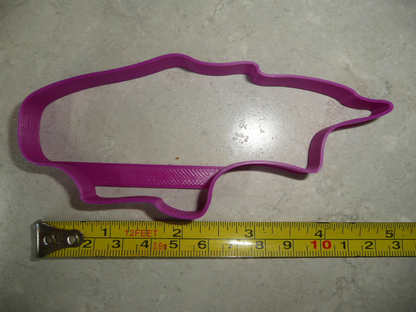 Anasco Puerto Rico Municipality Outline Cookie Cutter Made In USA PR3895