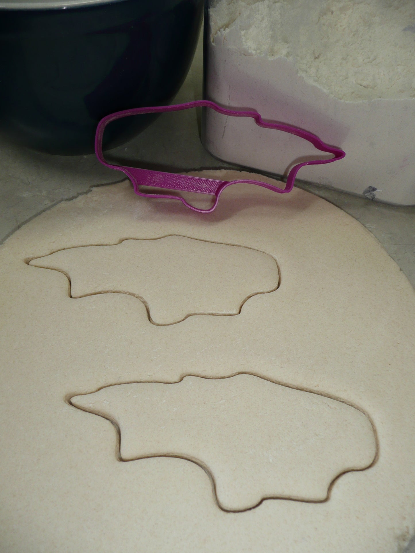 Anasco Puerto Rico Municipality Outline Cookie Cutter Made In USA PR3895