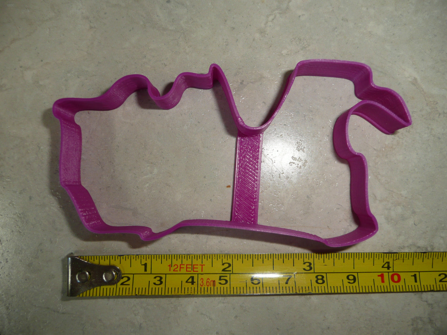 Cabo Rojo Puerto Rico Municipality Outline Cookie Cutter Made In USA PR3896
