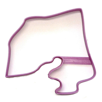 Guanica Puerto Rico Municipality Outline Cookie Cutter Made In USA PR3898