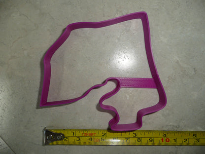Guanica Puerto Rico Municipality Outline Cookie Cutter Made In USA PR3898