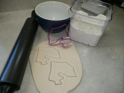 Guanica Puerto Rico Municipality Outline Cookie Cutter Made In USA PR3898