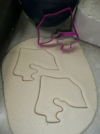 Guanica Puerto Rico Municipality Outline Cookie Cutter Made In USA PR3898