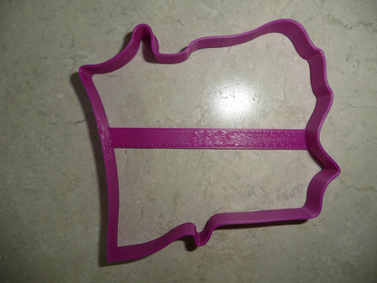 San Sebastian Puerto Rico Municipality Outline Cookie Cutter Made In USA PR3911