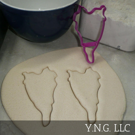 Yauco Puerto Rico Municipality Outline Cookie Cutter Made In USA PR3912