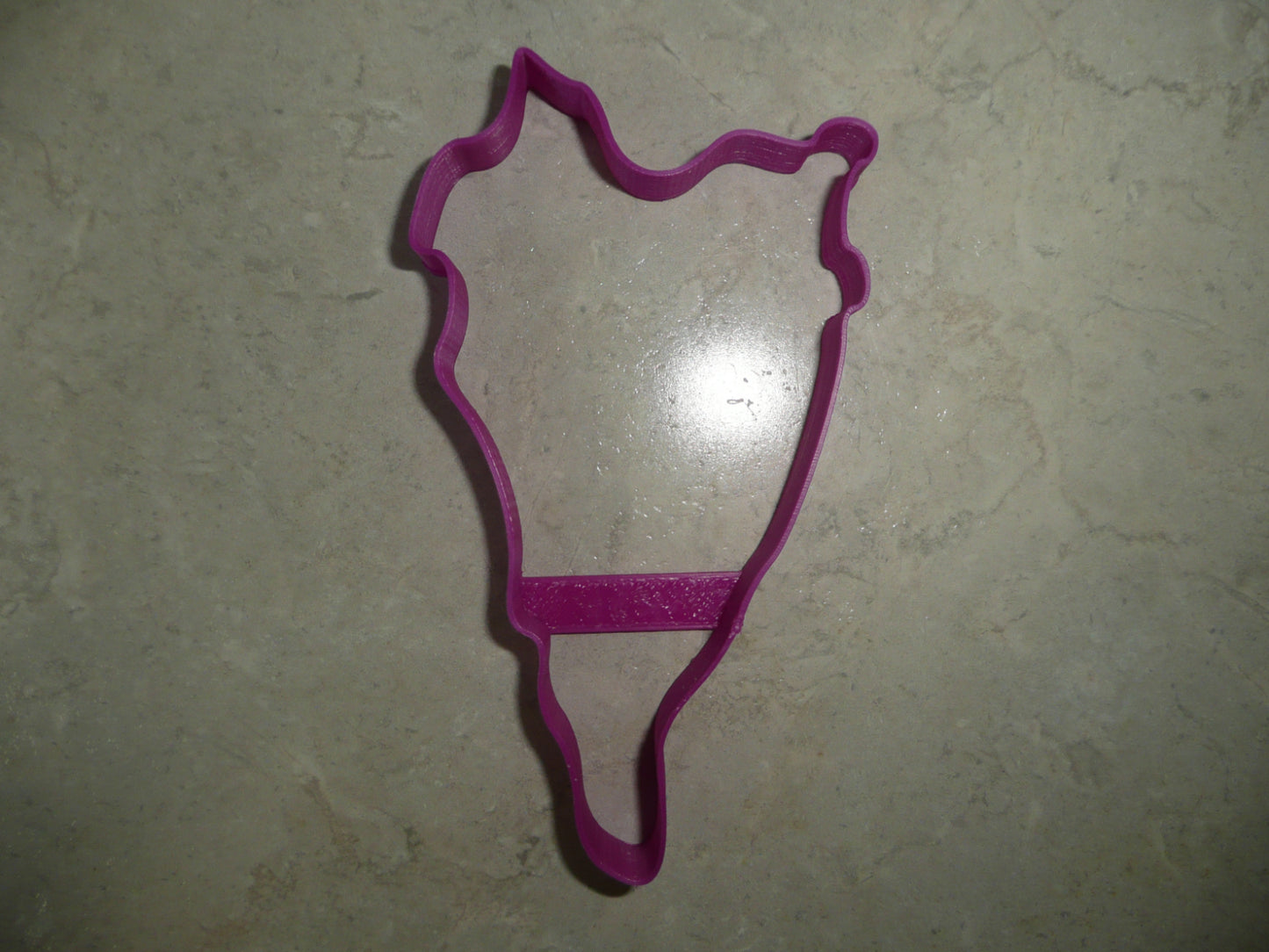 Yauco Puerto Rico Municipality Outline Cookie Cutter Made In USA PR3912