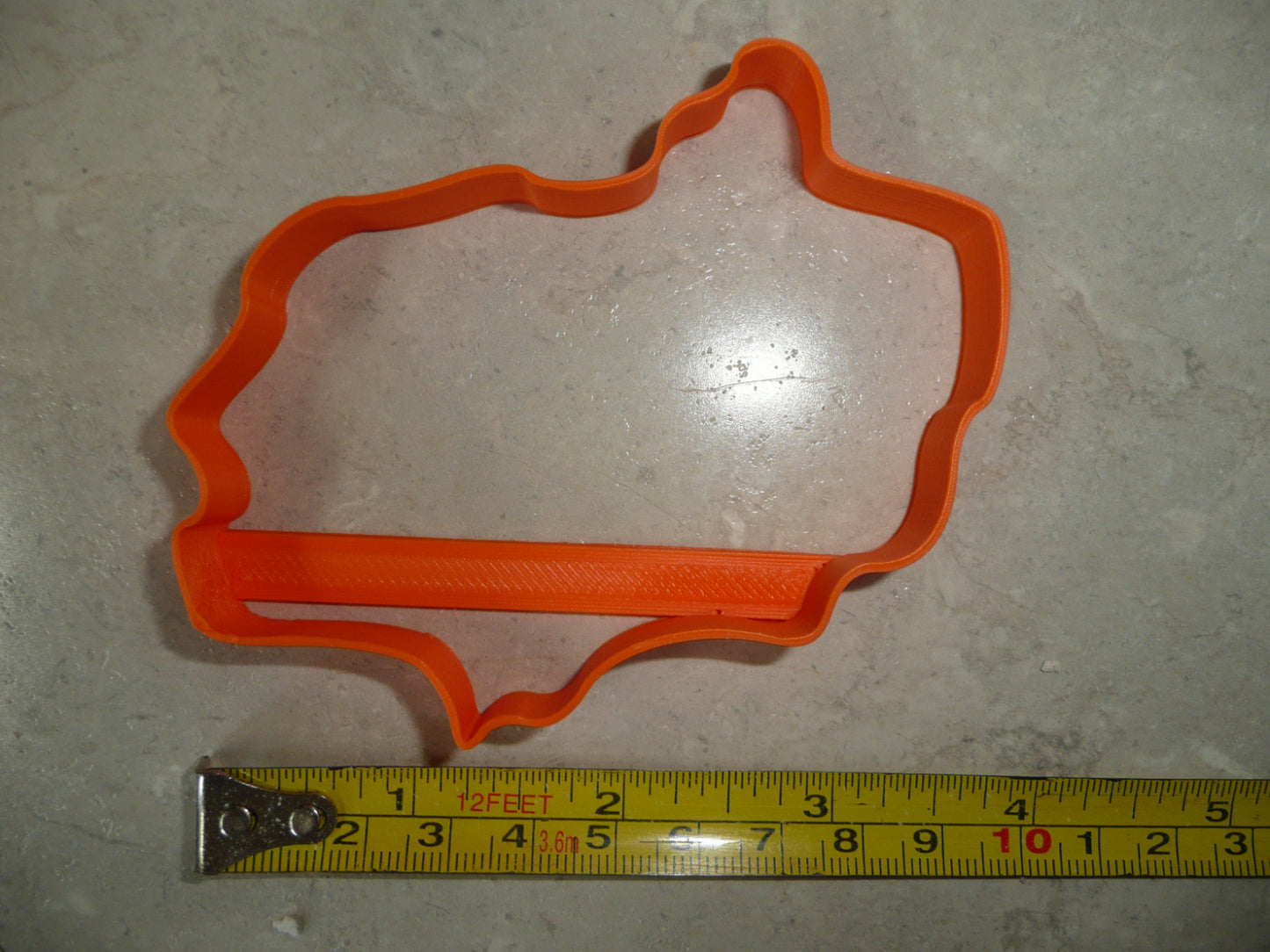Adjuntas Puerto Rico Municipality Outline Cookie Cutter Made In USA PR3913