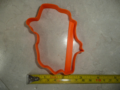 Adjuntas Puerto Rico Municipality Outline Cookie Cutter Made In USA PR3913