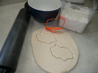 Adjuntas Puerto Rico Municipality Outline Cookie Cutter Made In USA PR3913