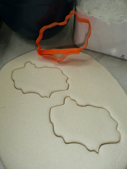Adjuntas Puerto Rico Municipality Outline Cookie Cutter Made In USA PR3913