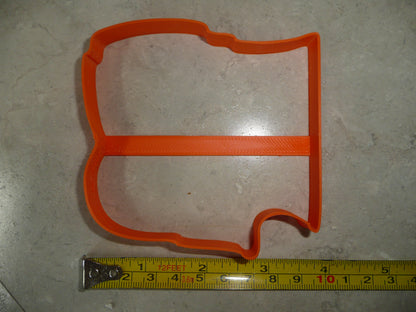 Arecibo Puerto Rico Municipality Outline Cookie Cutter Made In USA PR3914
