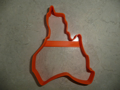 Jayuya Puerto Rico Municipality Outline Cookie Cutter Made In USA PR3920